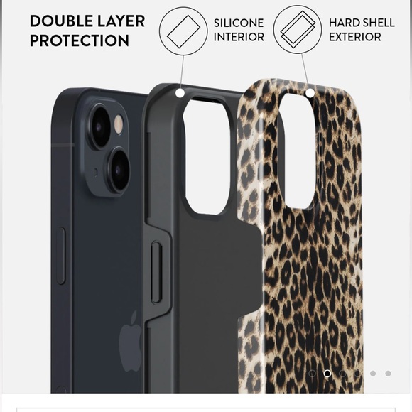BURGA iPhone 15 Plus Animal Print Phone Case - NWT - Picture 4 of 7